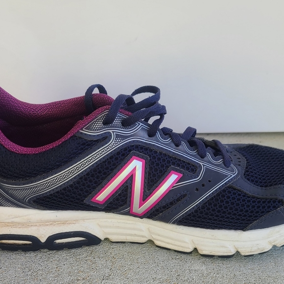WOMENS IZ 10 NEW BALANCE Blue Purple TECHRIDE 470 WALKING RUNNING SNEAKER SHOES. - Picture 5 of 13